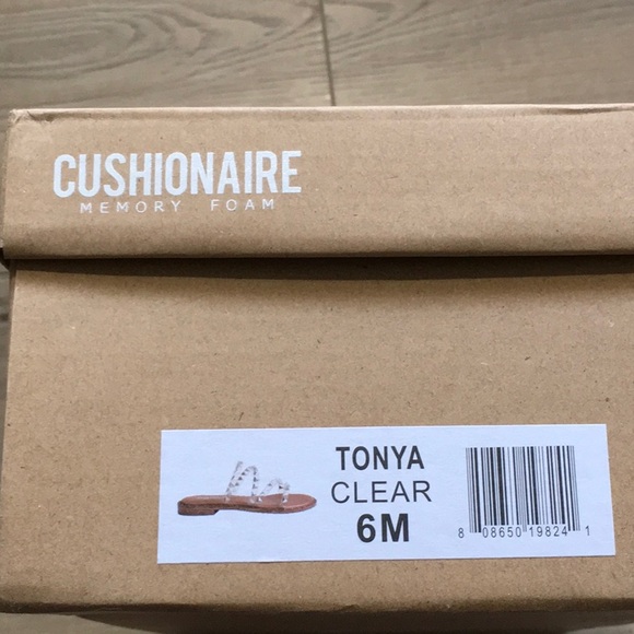 Cushionaire Memory Foam Sandals Size 6 - Picture 4 of 4